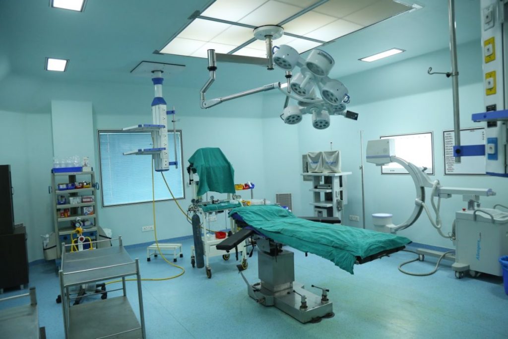 What are nabh guidelines for modular operation theatre